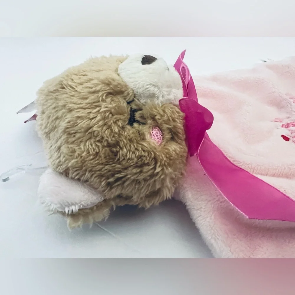Walgreens Love In Air Baby Valentine Gift Set Bib & Security Blanket Pink NWT